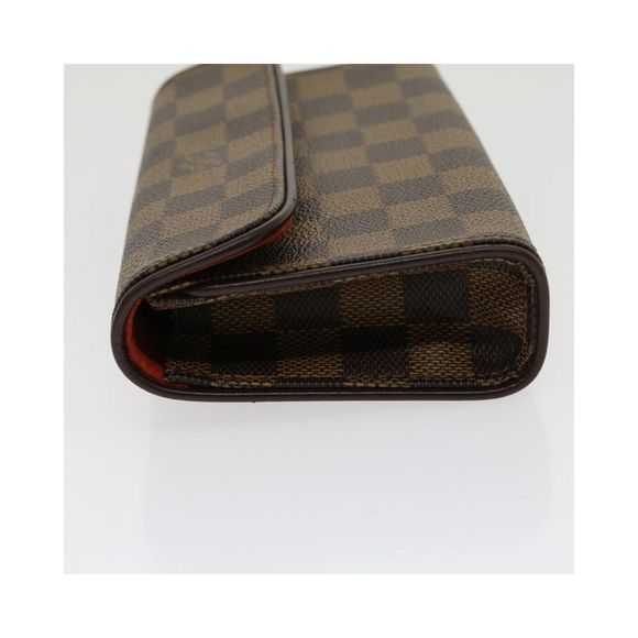 Pre Loved LOUIS VUITTON  Damier Ebene Pochette Florentine Waist Bag N51856 LV - Picture 4 of 15